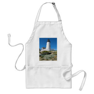 Pemaquid Point Lighthouse, Maine Adult Apron