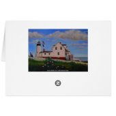 Pemaquid Point Lighthouse, Maine Cards (Back Horizontal)