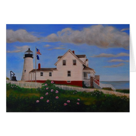 Pemaquid Point Lighthouse, Maine Cards (Front Horizontal)