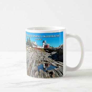 Pemaquid Point Lighthouse  Maine Coffee Mug by LighthouseGuy at Zazzle
