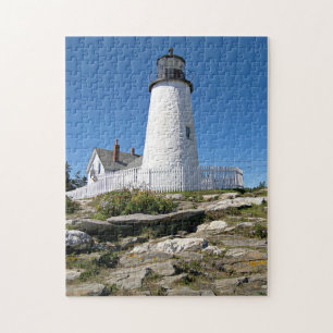 Pemaquid Point Lighthouse, Maine Jigsaw Puzzle