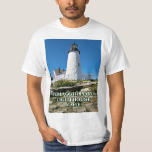 Pemaquid Point Lighthouse, Maine T-Shirt