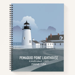 Pemaquid Point Lighthouse Notebook