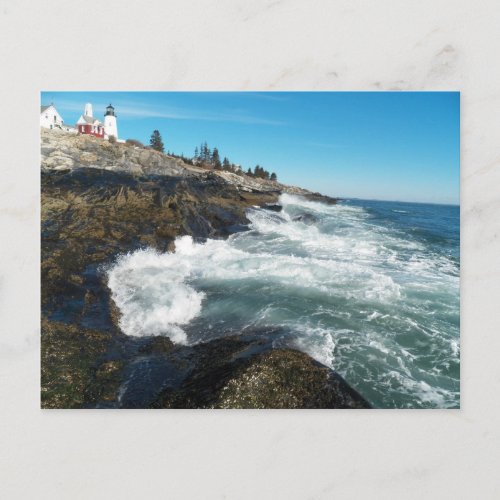 Pemaquid Point Lighthouse Postcard