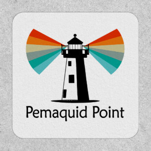 Pemaquid Point Lighthouse Rainbow Patch