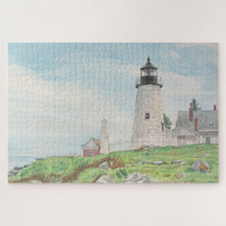Pemaquid Point Watercolor 1014pc Puzzle