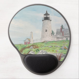 Pemaquid Point Watercolor Gel Mouse Pad