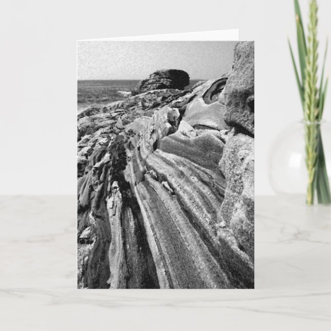 Pemaquid Rocks Card (Front)