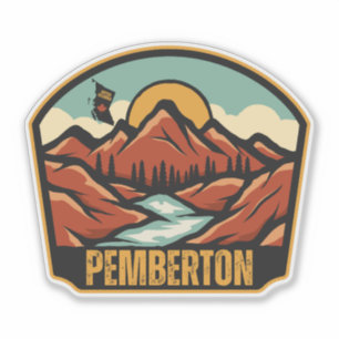 Pemberton, British Columbia Sticker