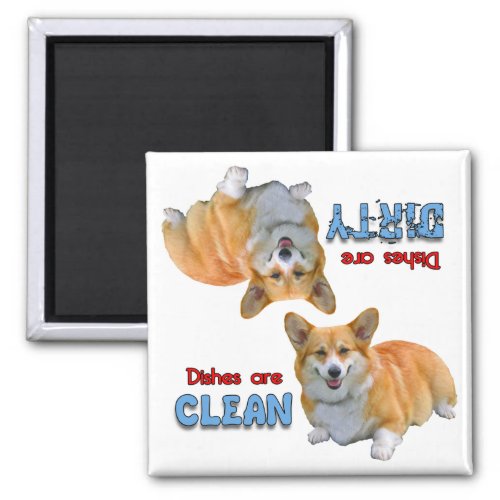 Pembroke Corgi Dog Lovers Dishwasher Magnet