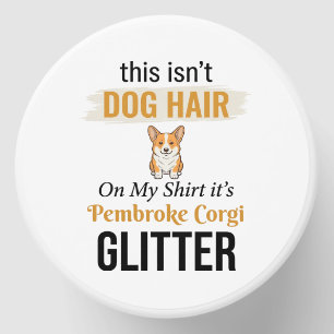 Pembroke Corgi Glitter Funny Dog Lover Design_1 Mini Candle Favors