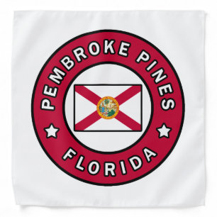 Pembroke Pines Florida Bandana