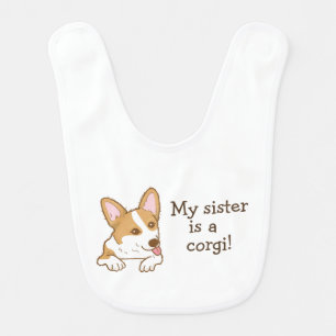 Pembroke Welsh Corgi   Baby Bib