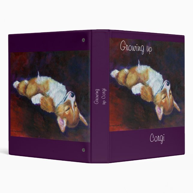 Pembroke Welsh Corgi Binder (Background)