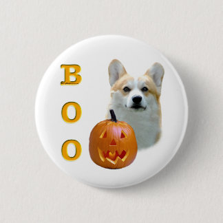 Pembroke Welsh Corgi Boo Button