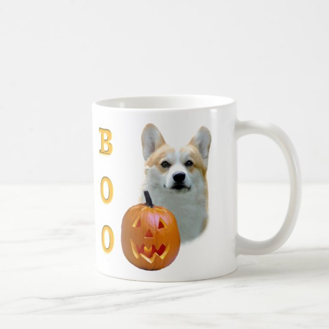 Pembroke Welsh Corgi Boo Coffee Mug (Right)