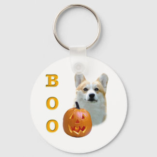 Pembroke Welsh Corgi Boo Keychain