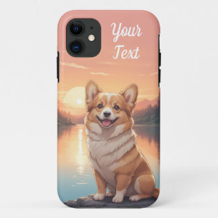 Pembroke Welsh Corgi by Lake iPhone 11 Case