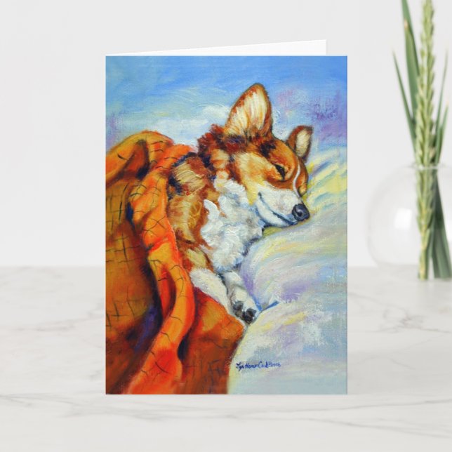 Pembroke Welsh Corgi Card (Front)