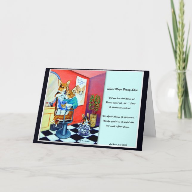 Pembroke Welsh Corgi Card (Front)