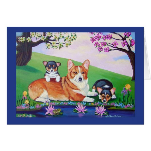 Pembroke Welsh Corgi Cards (Front Horizontal)