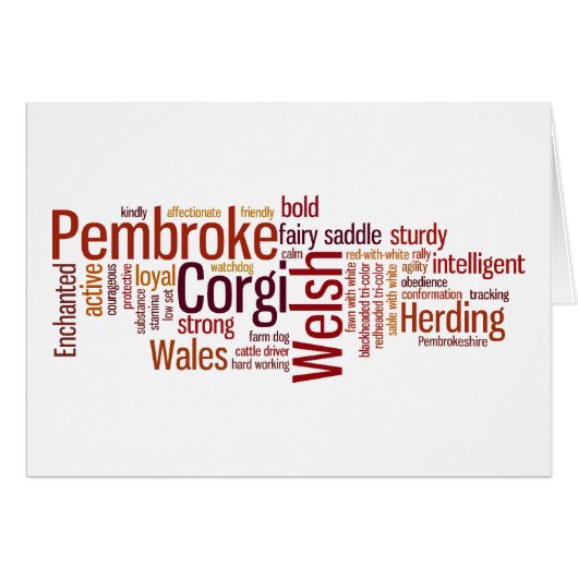 Pembroke Welsh Corgi Cards (Front Horizontal)