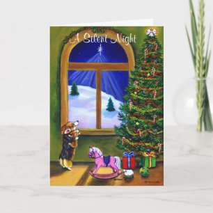 Pembroke Welsh Corgi Christmas Card