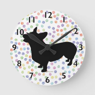 Pembroke Welsh Corgi Clock