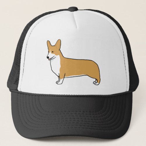 Pembroke Welsh Corgi  Cute Dog Lovers Trucker Hat