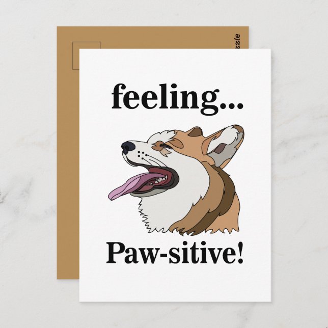 Pembroke Welsh Corgi Cute Dog Postcard (Front/Back)