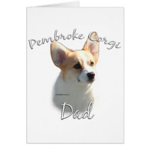 Pembroke Welsh Corgi Dad 2 Cards