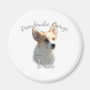 Pembroke Welsh Corgi Dad 2 Magnet