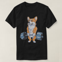 Pembroke Welsh Corgi Dog Working Out Funny Corgi