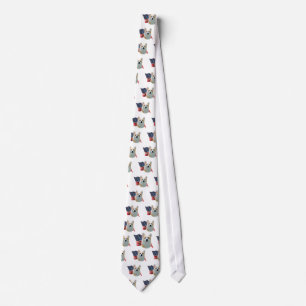 Pembroke Welsh Corgi Flag Tie