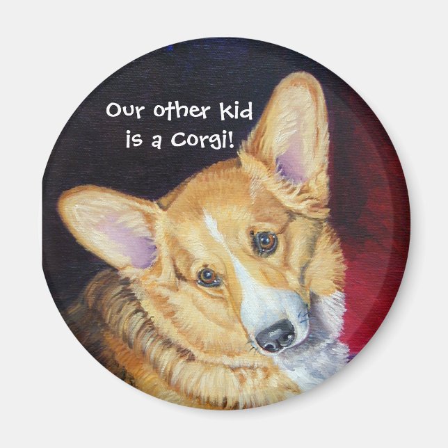 Pembroke Welsh Corgi Magnets (Front)