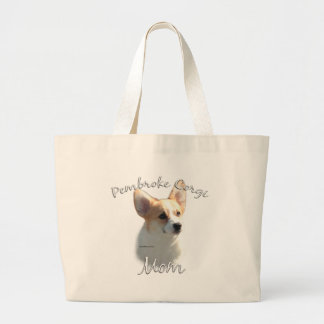 Pembroke Welsh Corgi Mom 2 Large Tote Bag
