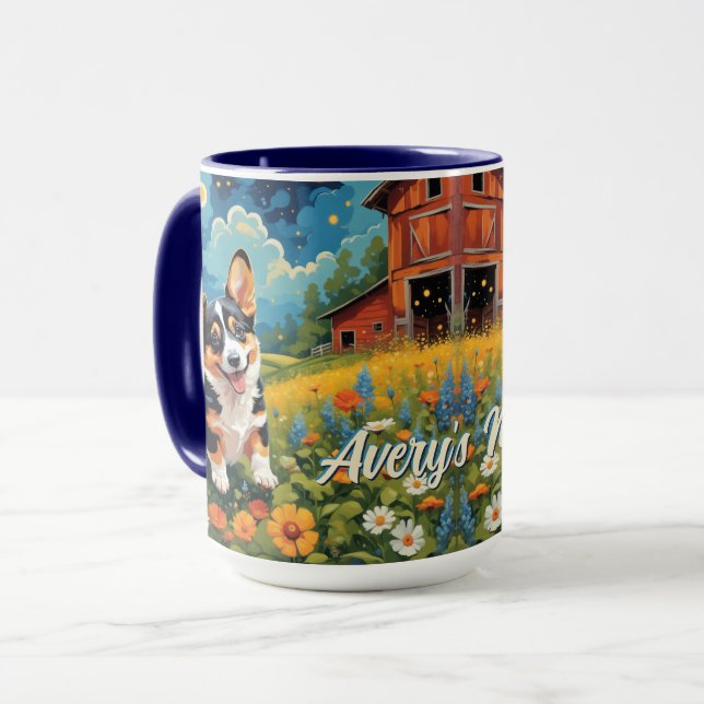 Pembroke Welsh Corgi Mug (Front Left)
