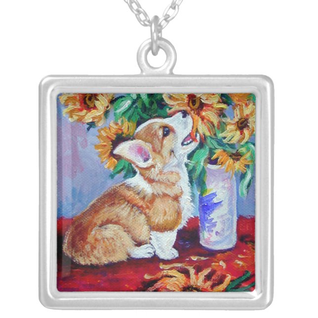 Pembroke Welsh Corgi Necklace (Front)