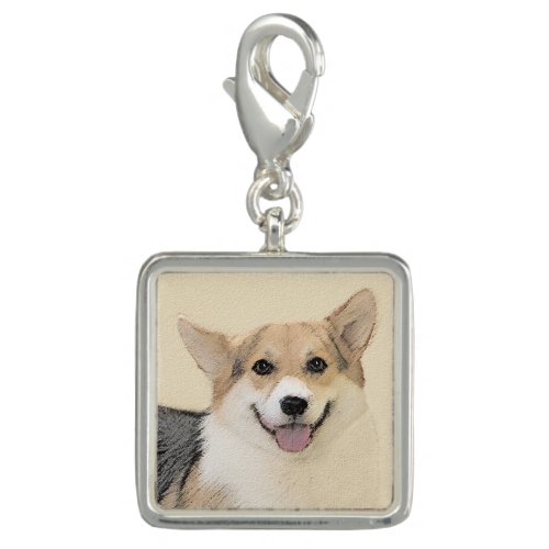 Pembroke Welsh Corgi Painting _ Original Dog Art Charm