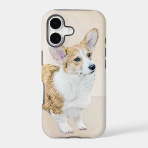 Pembroke Welsh Corgi Painting - Original Dog Art iPhone 17 Case