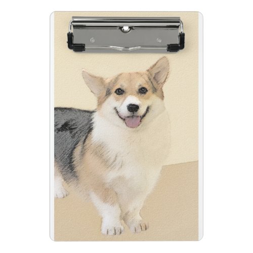 Pembroke Welsh Corgi Painting _ Original Dog Art Mini Clipboard