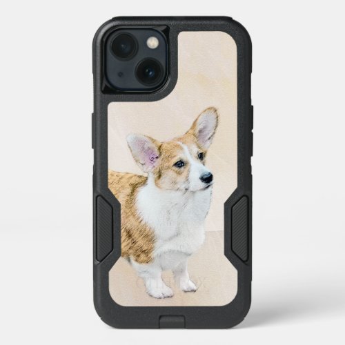 Pembroke Welsh Corgi Painting _ Original Dog Art iPhone 13 Case