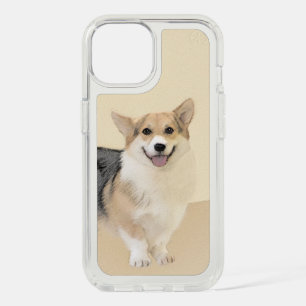 Pembroke Welsh Corgi Painting - Original Dog Art iPhone 15 Case