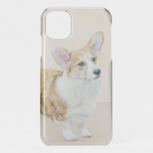 Pembroke Welsh Corgi Painting - Original Dog Art iPhone 11 Case