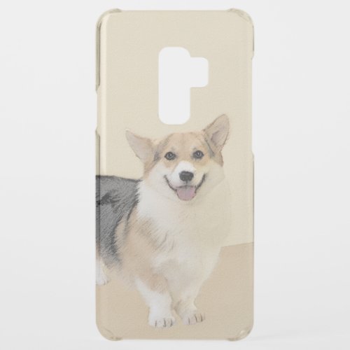 Pembroke Welsh Corgi Painting _ Original Dog Art Uncommon Samsung Galaxy S9 Plus Case