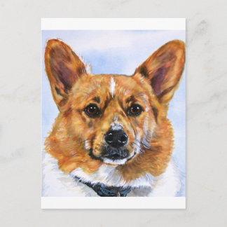 Pembroke Welsh Corgi Postcard