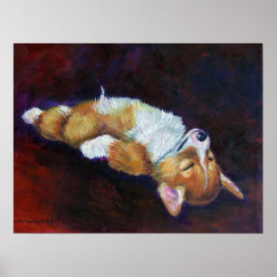 Pembroke Welsh Corgi Poster Print