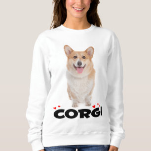 Pembroke Welsh Corgi Puppy Dog Ladies Sweatshirt