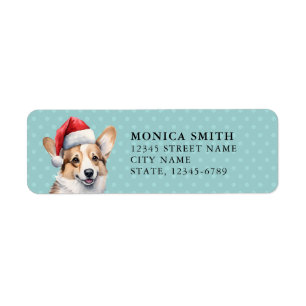 Pembroke Welsh Corgi Return Address Labels