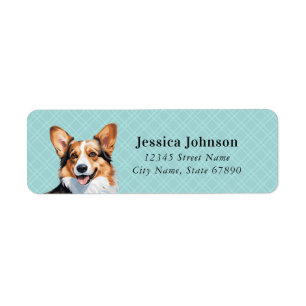 Pembroke Welsh Corgi Return Address Labels